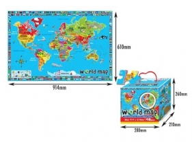 Puzzle Mata Świat 48 (SN 3287B)