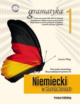 Niemiecki w tłumaczeniach Gramatyka 1 z płytą CD - Plizga Justyna
