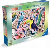 Ravensburger, Puzzle 1000: Matt Sewell's - Wspaniałe ptaki (12000128)