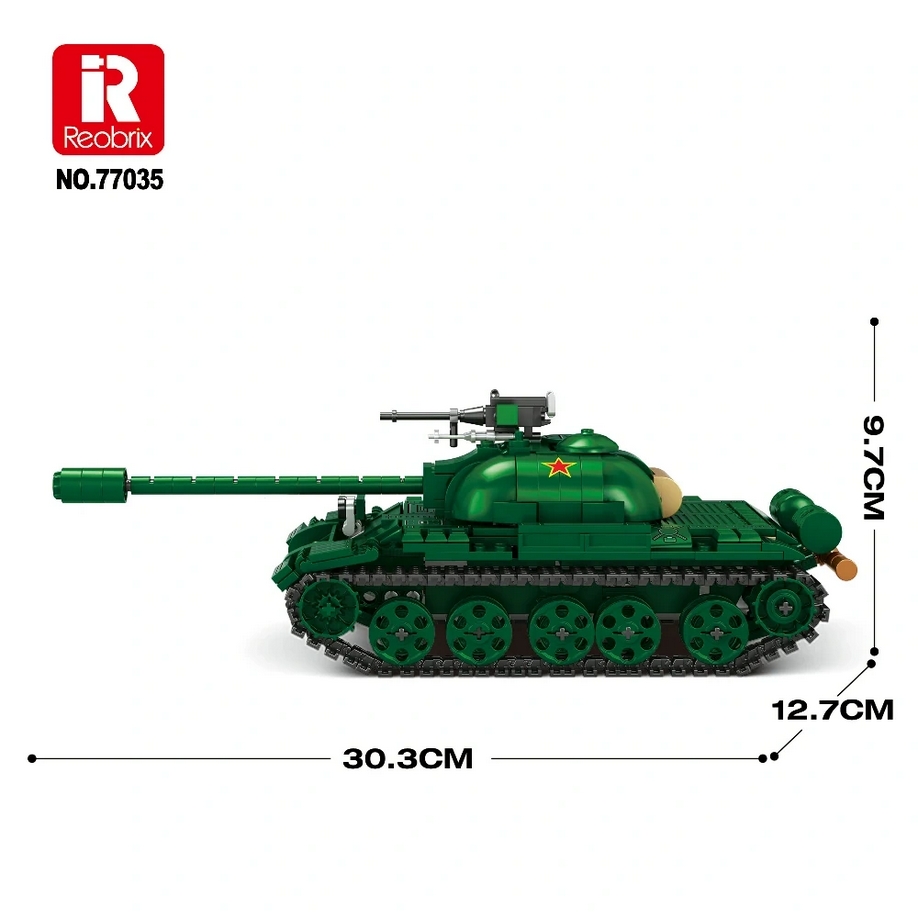 Reobrix, Klocki Czołg Typ 59 World of Tanks, 748 elementów