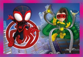 Clementoni, Puzzle 4w1 SuperColor: Spidey (21528)