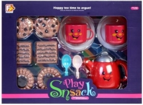 Zestaw deserowy z ciastkami