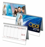 Kalendarz biurkowy Opal poziomy 290x139 2019