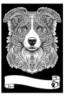 Kolorowanka Welwetowa A4 Border Collie