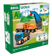 Brio World: Kolejka - Zestaw Startowy z dźwigiem (63602800)