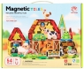 Klocki magnetyczne Farma 54el
