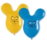  Balon gumowy Godan Premium myszki 3 szt. mix 65 cm (GB/PG05)