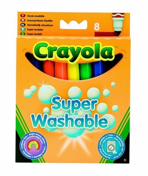 Flamastry Crayola spieralne 8 sztuk (8328)