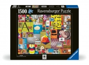 Ravensburger, Puzzle 1500: Domek z kart (12000428)