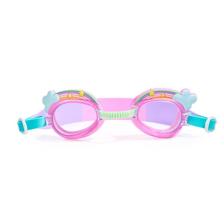 Okulary do pływania Aqua2ude, Cloud Nine Pink, Różowa chmurka