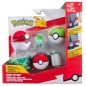 Pokemon Clip 'N' Go Poké Ball Belt Set (Poké Ball, Nest Ball, and Bulbasaur) Seria 9, Figurka