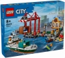 LEGO(R) CITY 60422 Port ze statkiem towarowym