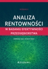  Analiza rentowności w badaniu efektywności przedsiębiorstwa (wyd. II)