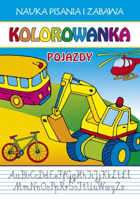 Kolorowanka Pojazdy - Beata Guzowska, Gul Przemysław