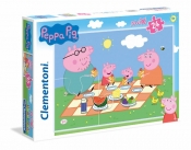 Clementoni, puzzle Maxi 24: Świnka Peppa (24028)