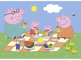 Clementoni, puzzle Maxi 24: Świnka Peppa (24028)