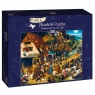 Bluebird Puzzle 1000: Przysłowia, Brueghel (60028)