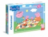 Clementoni, puzzle Maxi 24: Świnka Peppa (24028)Wiek: 3+