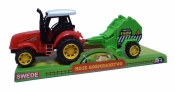 Traktor z przyczepą