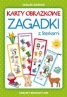 Karty obrazkowe Zagadki z literkami Zabawy edukacyjne Guzowska Beata, Miriam Adesanya