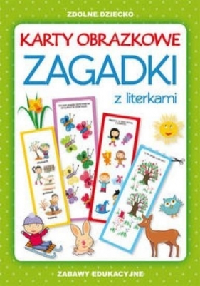 Karty obrazkowe Zagadki z literkami - Miriam Adesanya, Guzowska Beata