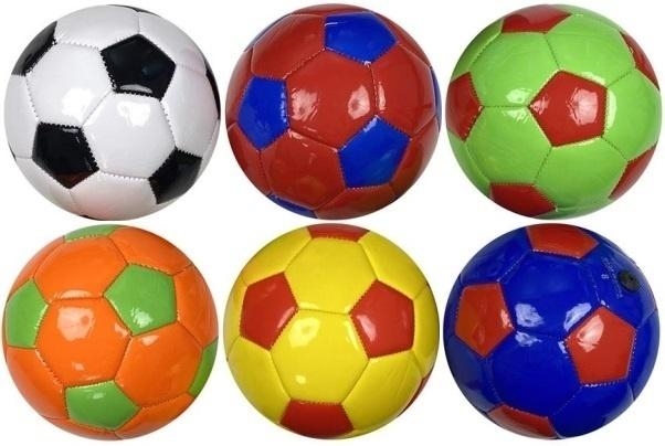 Piłka do nogi mała gruba MIX