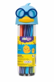 Flamastry Strigo, 12 kolorów - Kaczka niebieska