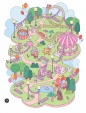 Cozy stickers. Przytulne miejsca