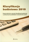 Klasyfikacja budżetowa 2010 Rozporządzenie w sprawie klasyfikacji