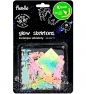 Ozdoby fluorescencyjne Szkielety 24 szt.