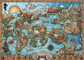 Ravensburger, Puzzle 1000: Atlantyda (167289)