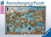 Ravensburger, Puzzle 1000: Atlantyda (167289)