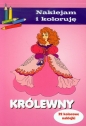 Królewny Naklejam i koloruję - Anna Wiśniewska