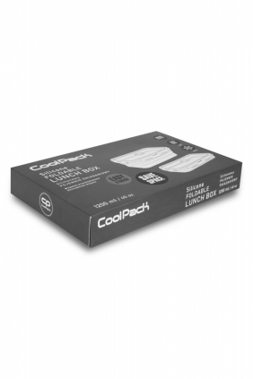 Coolpack, Śniadaniówka silikonowa 1200 ml RPET - Grey (Z24639)