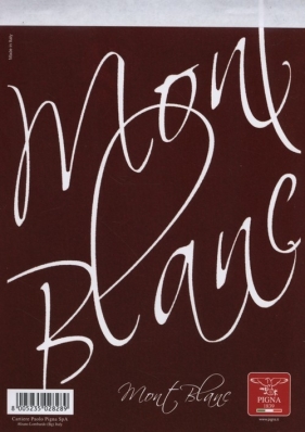 Notes A5 Mont Blanc gładki 70 kartek (0211913 BI)