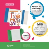 Uniwersalny komplet okładek dla klasy 1