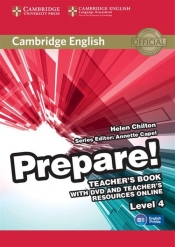 Cambridge English Prepare! 4 Teacher's Book + DVD and Teacher's Resources Online - Chilton Helen