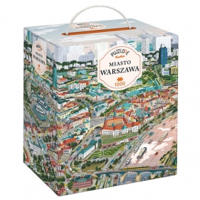 Puzzlove CzuCzu: Miasto Warszawa, 1000 el.