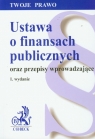 Ustawa o finansach publicznych oraz przepisy wprowadzające