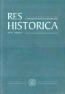 Res Historica T.44 Opracowanie zbiorowe