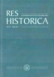 Res Historica T.44 - Praca zbiorowa