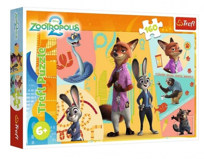 <img src='https://webimage.pl/pics/290/4/d5900511154290.jpg' style='height:440px' /> Puzzle 160 Razem w Zootopii TREFL