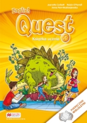 English Quest 3 SB MACMILLAN wieloletni - Jeanette Corbett, Roisin O'Farrell, Magdalena Kon