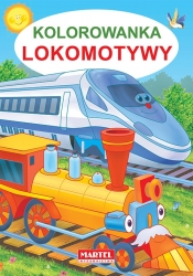 Kolorowanka. Lokomotywy - Żukowski Jarosław