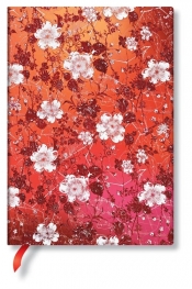 Notes Katagami Florals Sakura Midi Lined