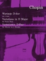 Wariacje D-dur na fortepian na 4 ręce PWM Fryderyk Chopin