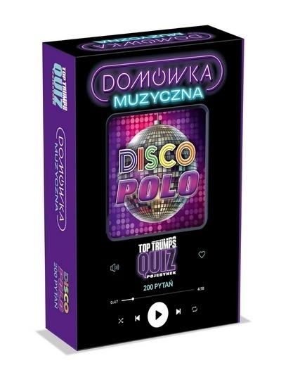 <img src='https://webimage.pl/pics/290/5/d5036905065290.jpg' style='height:440px' /> Top Trumps Quiz Box Domówka Muzyczna Disco Polo