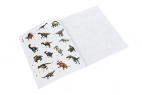 Dinozaury. 60 kolorowych naklejek - Skwark Dorota
