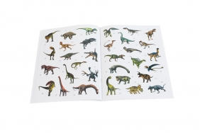 Dinozaury. 60 kolorowych naklejek - Skwark Dorota