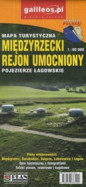Mapa - Międzyrzecki Rejon Umocniony 1:60 000 - Opracowanie zbiorowe